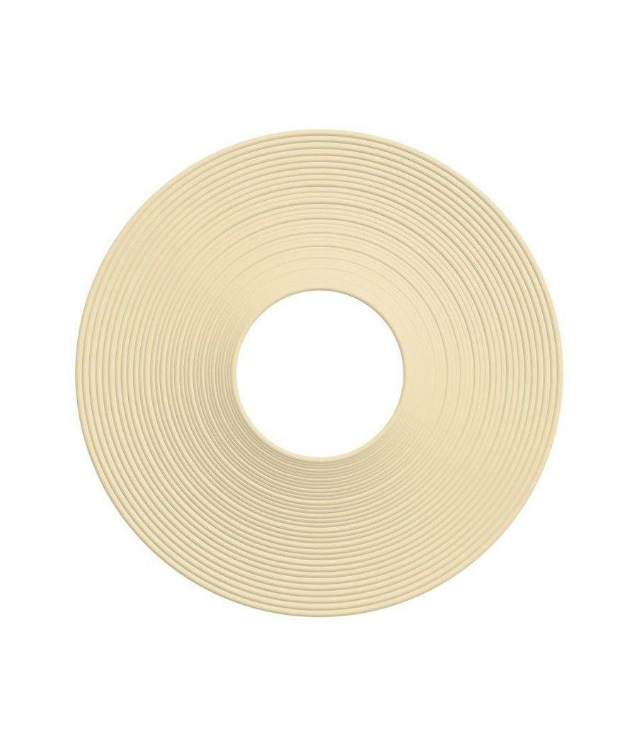 Bobina de cable de teléfono 4c nanocable 10.32.1002-oem/ 100m/ beige - Imagen 1