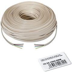 Bobina de cable de teléfono 4c nanocable 10.32.1002-oem/ 100m/ beige - Imagen 4