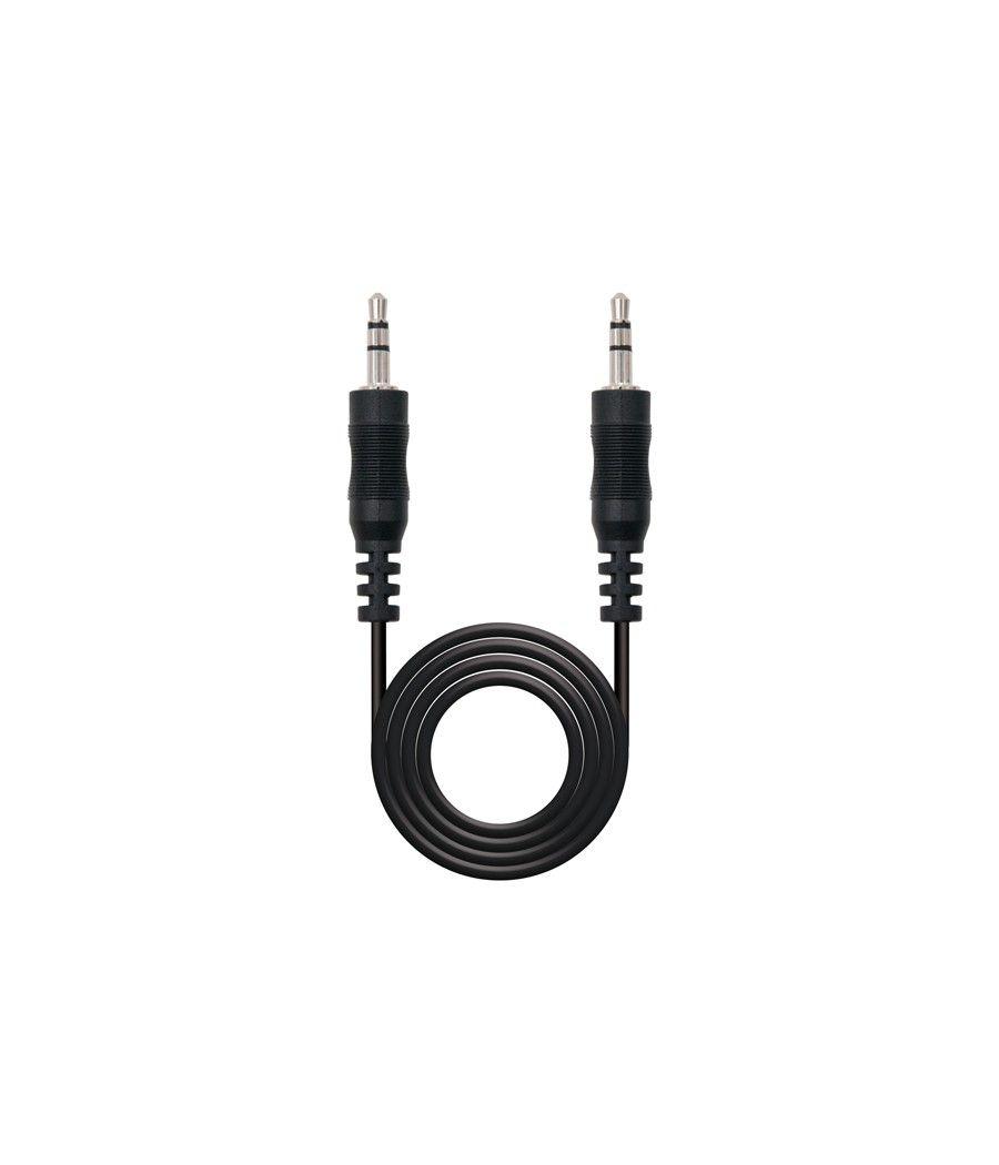 Cable Audio Estereo Jack 3.5/m Jack 3.5/m 20m Nanocable - Imagen 1