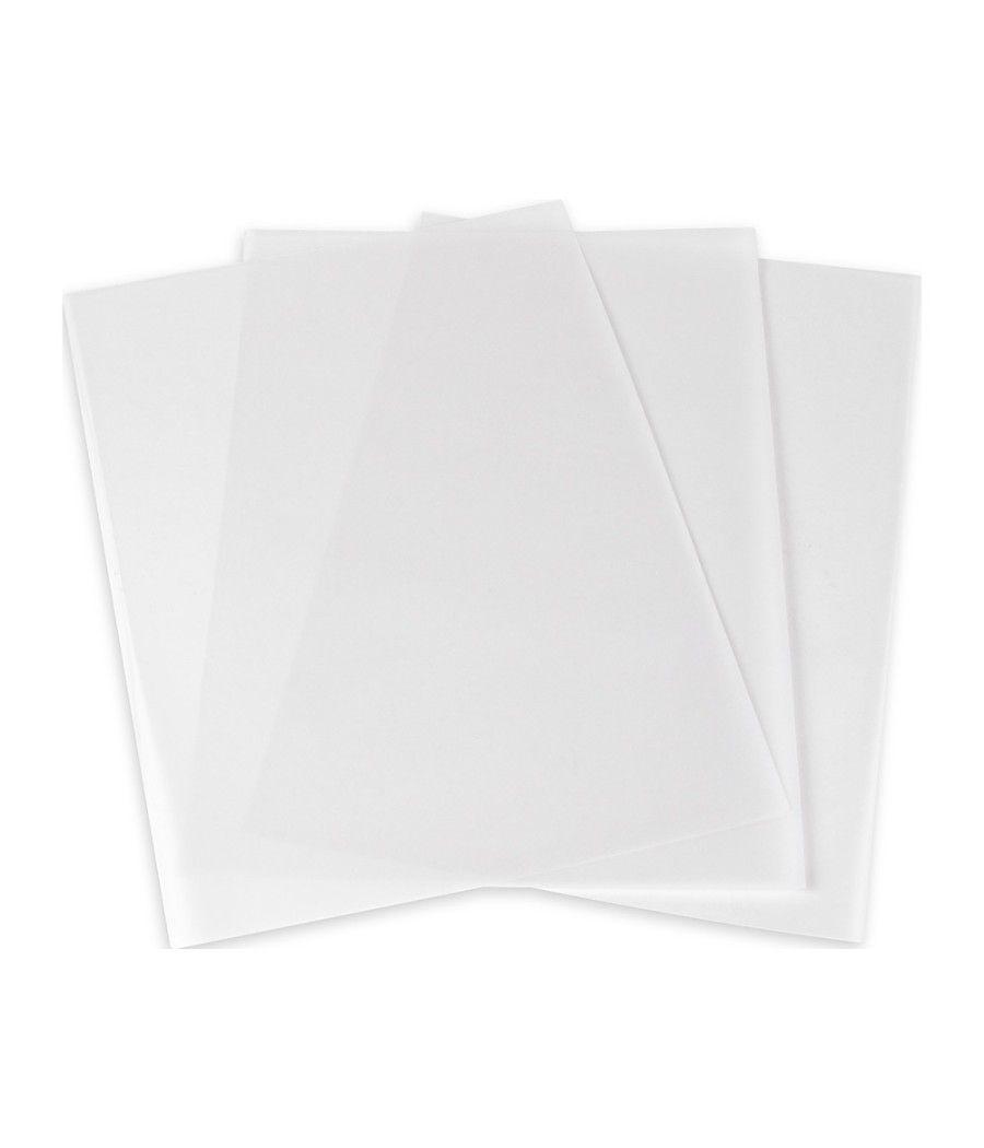 Bloc papel vegetal liderpapel encolado 297x420mm 50 hojas 90 g/m2 - Imagen 6