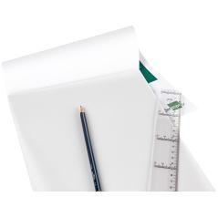 Bloc papel vegetal liderpapel encolado 297x420mm 50 hojas 90 g/m2 - Imagen 7