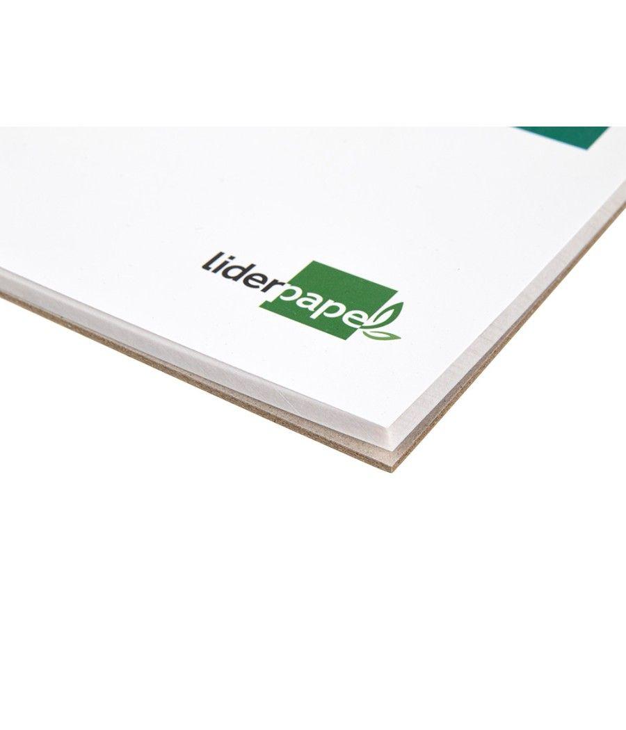 Bloc papel vegetal liderpapel encolado 210x297mm 50 hojas 95g/m2 - Imagen 5