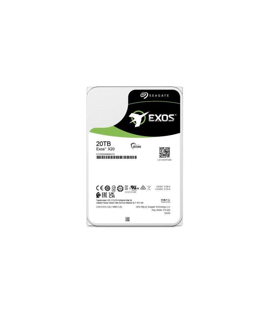 Seagate Enterprise ST20000NM007D disco duro interno 3.5" 20000 GB Serial ATA III - Imagen 1