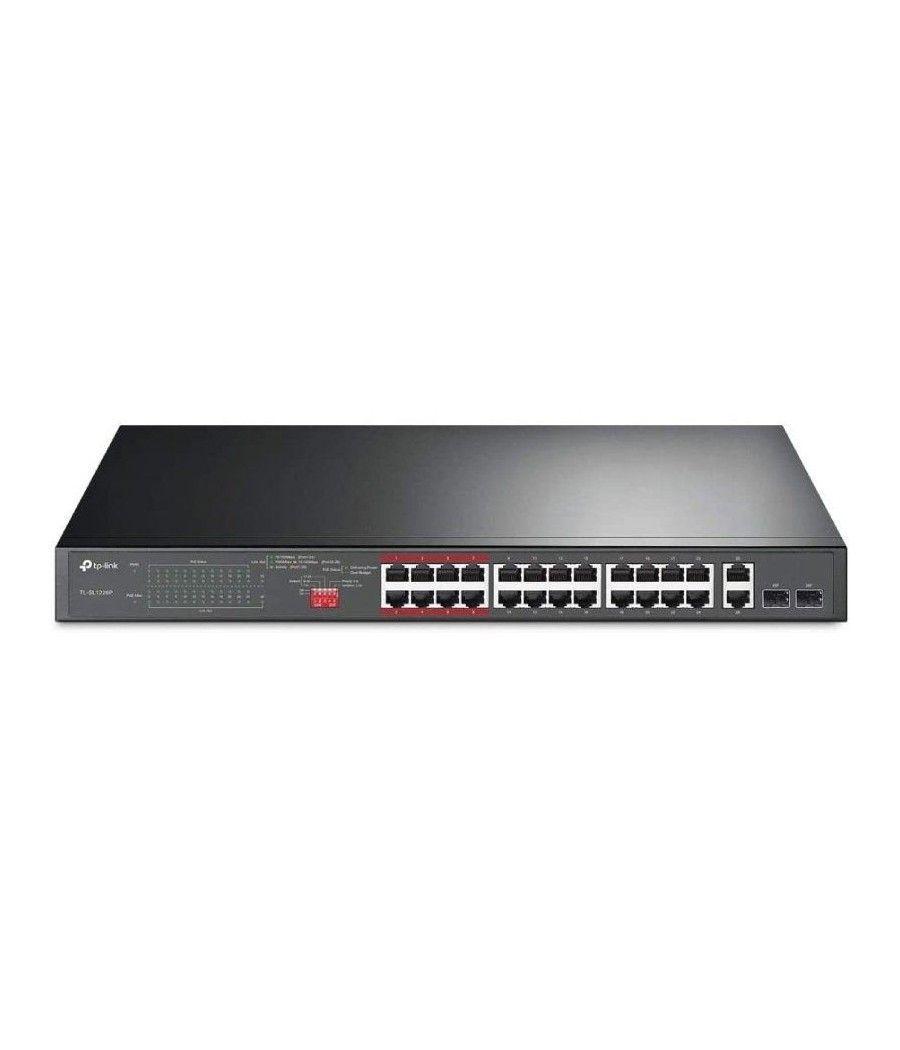 Switch tp-link tl-sl1226p 26 puertos/ rj-45 10/100/1000 poe/ sfp - Imagen 1
