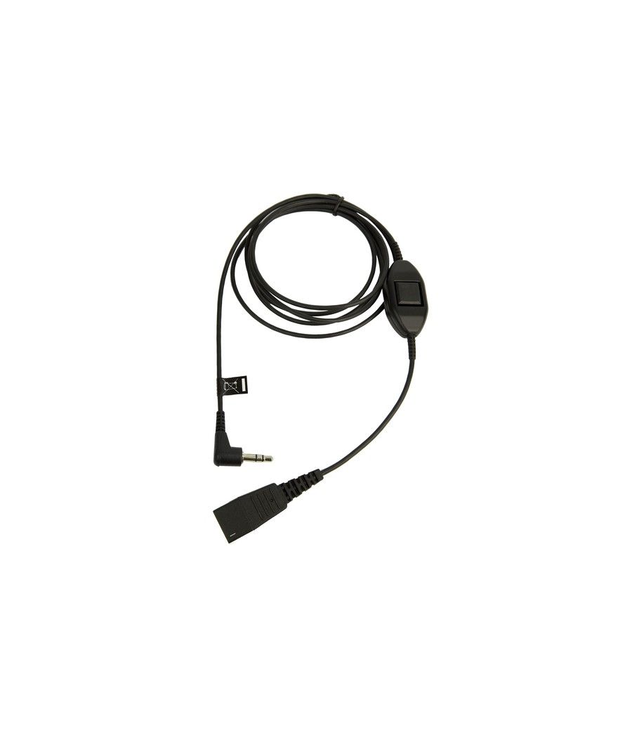Jabra 8735-019 cable de audio 0,5 m QD 3,5mm Negro - Imagen 1