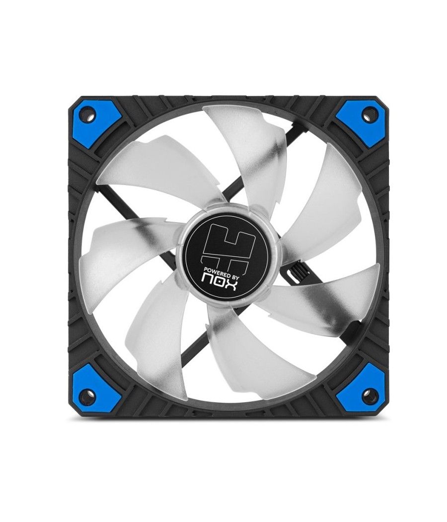 Nox ventilador hummer h-fan pro led azul 120mm pwm - Imagen 3