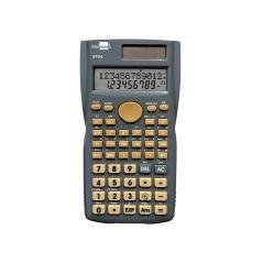 Calculadora liderpapel cientifica xf34 12 dígitos 240 funciones con tapa solar y pilas color gris 156x85x20 - Imagen 2