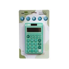Calculadora liderpapel bolsillo xf13 8 dígitos solar y pilas color verde 115x65x8 mm - Imagen 3
