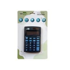 Calculadora liderpapel bolsillo xf06 8 dígitos solar y pilas color azul 98x62x8 mm - Imagen 3