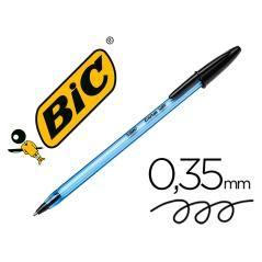 Bolígrafo bic cristal soft negro punta de 1,2 mm pack 50 unidades - Imagen 6