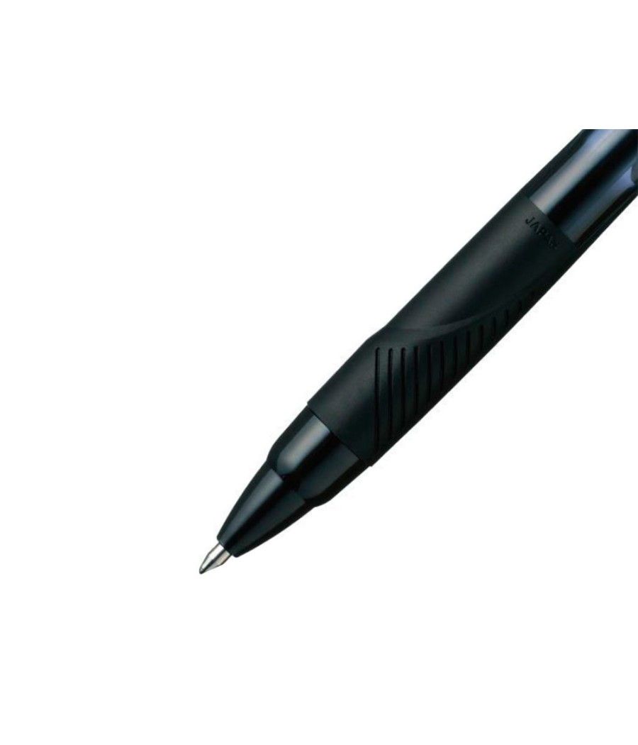 Bolígrafo uni-ball jet stream sport sxn-150 tinta hibrida negro pack 12 unidades - Imagen 7