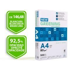 Papel fotocopiadora greening din a4 80 gramos paquete de 500 hojas pack 5 unidades - Imagen 9