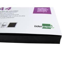 Cartulina liderpapel a4 180g/m2 negro paquete de 100 hojas - Imagen 6