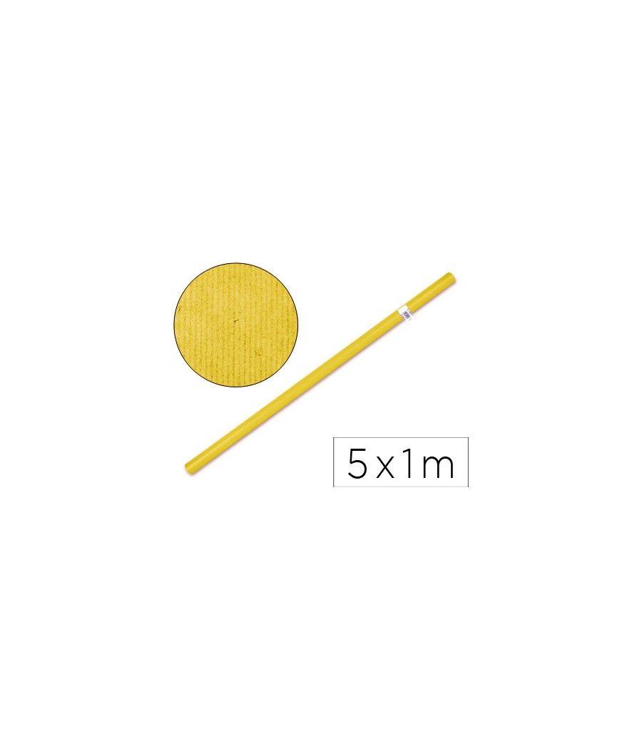 Papel kraft liderpapel amarillo rollo 5x1 mt - Imagen 2