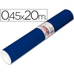 Rollo adhesivo aironfix unicolor azul mate oscuro 67150 rollo de 20 mt - Imagen 2
