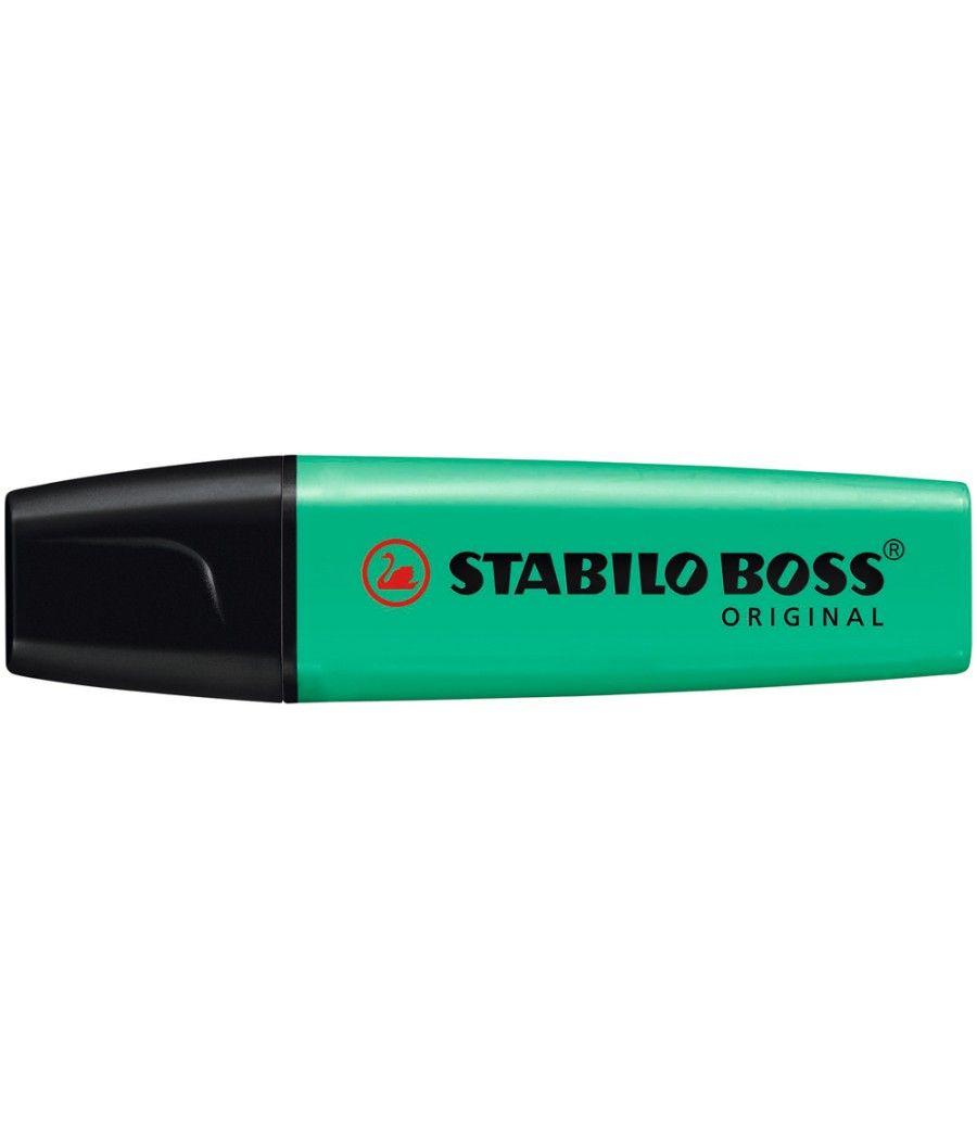 Rotulador stabilo boss fluorescente 70 turquesa pack 10 unidades - Imagen 3