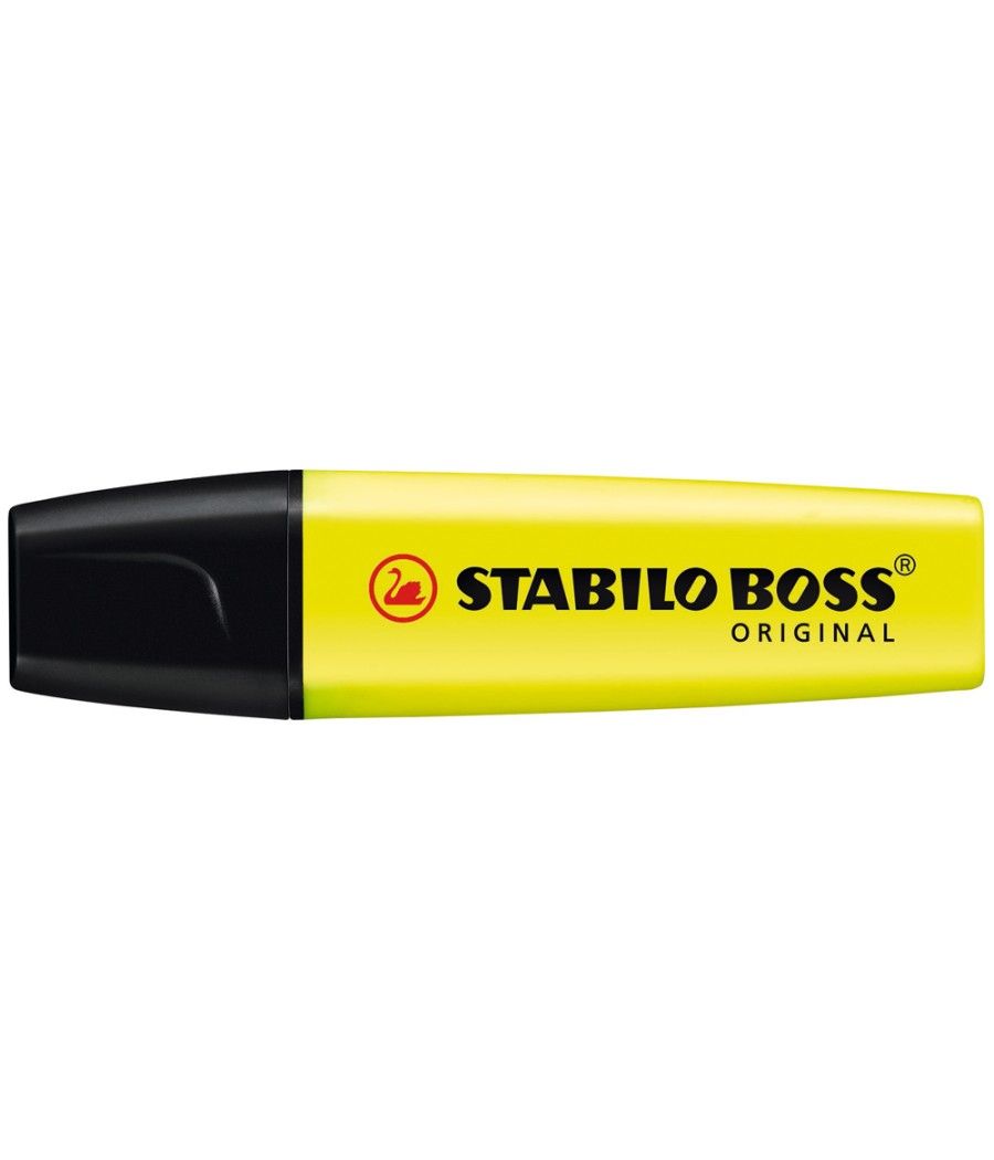 Rotulador stabilo boss fluorescente 70 amarillo pack 10 unidades - Imagen 3