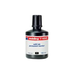 Tinta rotulador edding t-100 negro frasco de 100 ml - Imagen 3