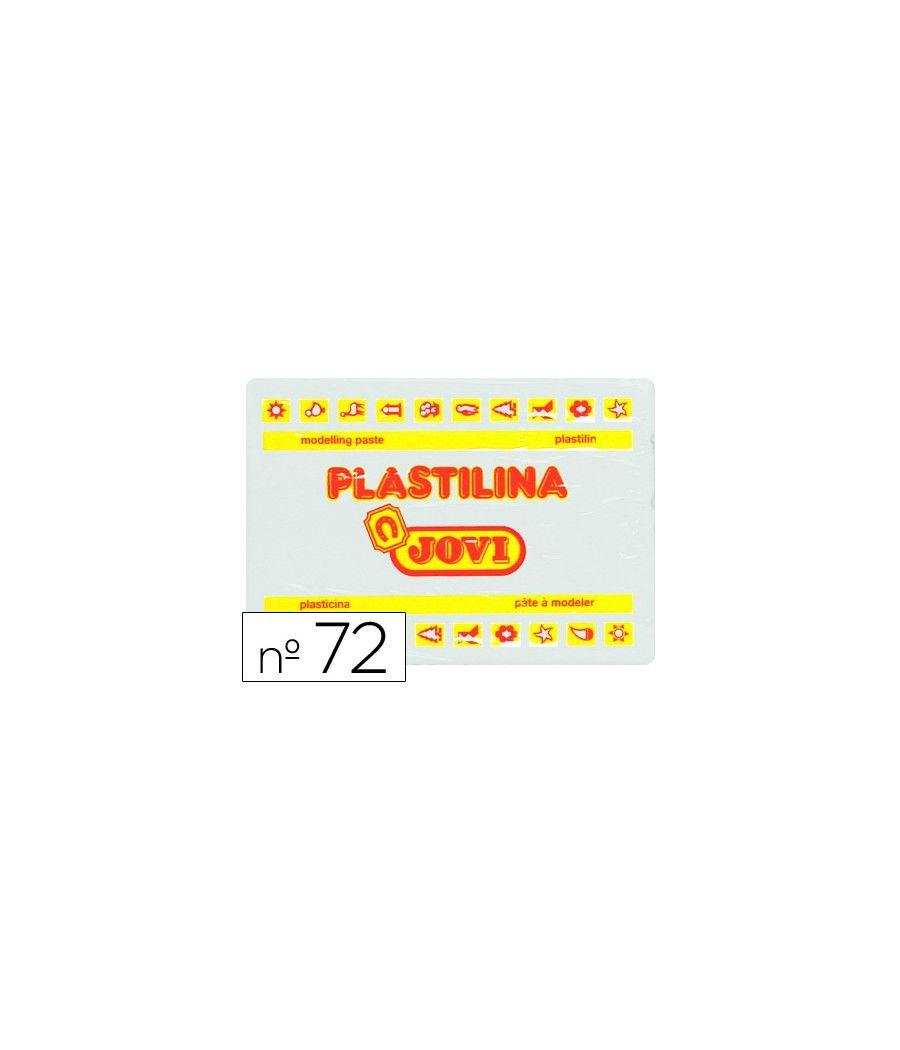 Plastilina jovi 72 blanco -unidad -tamaño grande - Imagen 2