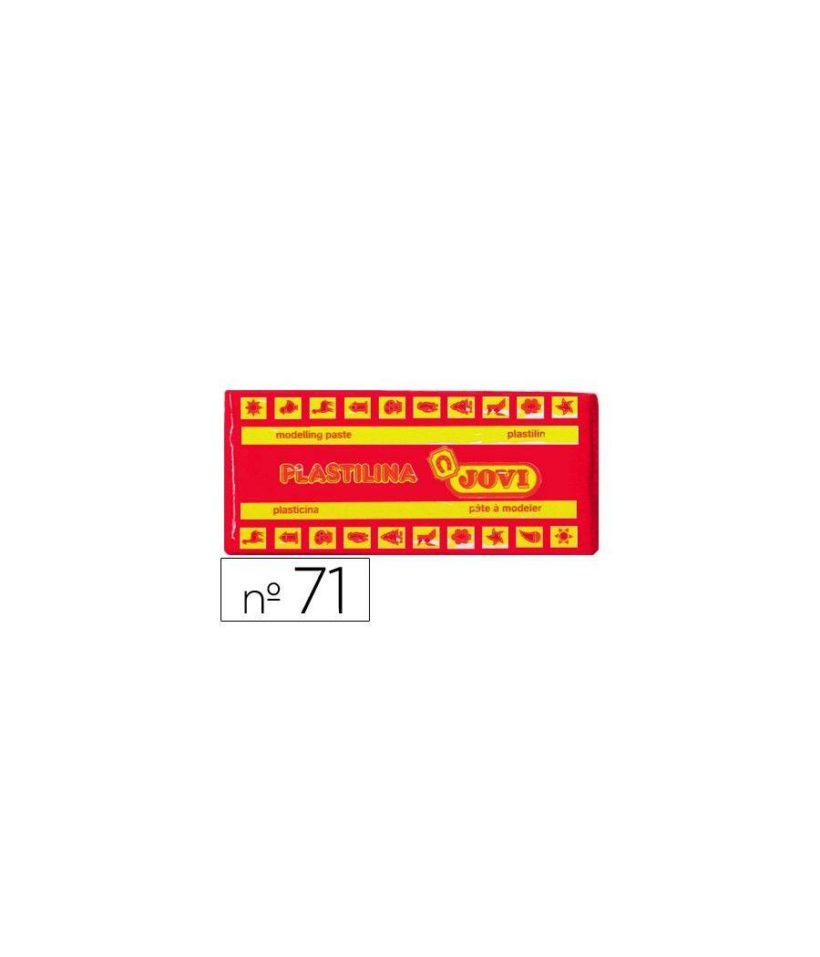 Plastilina jovi 71 rojo -unidad -tamaño mediano - Imagen 2