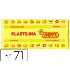 Plastilina jovi 71 amarillo claro -unidad -tamaño mediano - Imagen 2