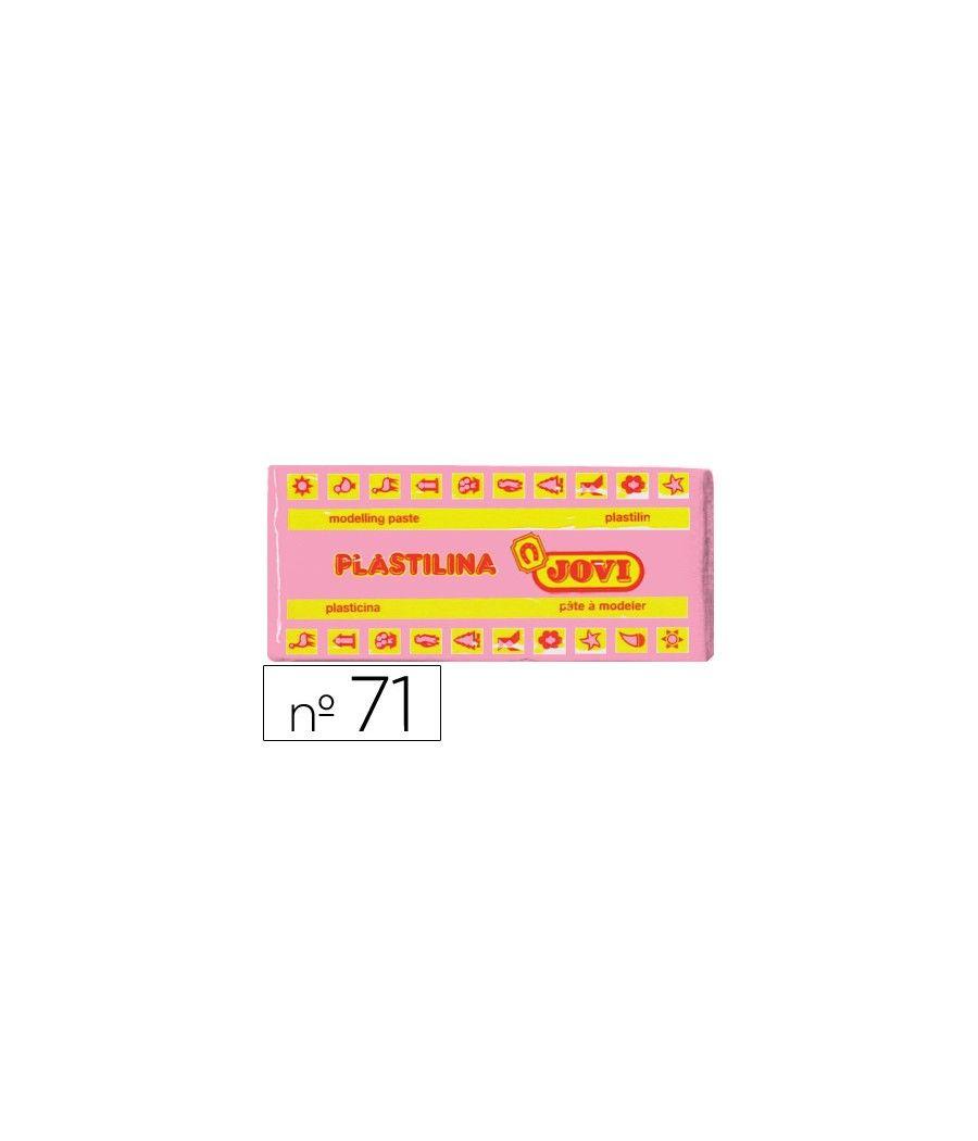 Plastilina jovi 71 rosa -unidad -tamaño mediano - Imagen 2