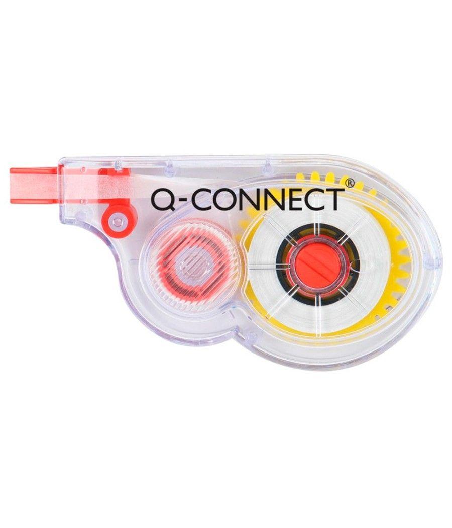 Corrector q-connect cinta blanco 5 mm x 8 m pack 12 unidades - Imagen 3