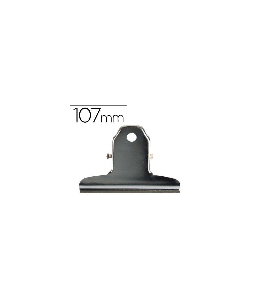 Pinza metálica q-connect 107 mm pack 12 unidades - Imagen 2