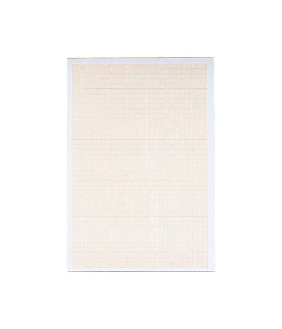 Bloc papel milimetrado liderpapel encolado 297x420mm 50 hojas 80g/m2 - Imagen 4