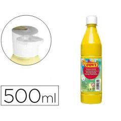 Tempera líquida jovi escolar 500 ml amarillo claro - Imagen 2
