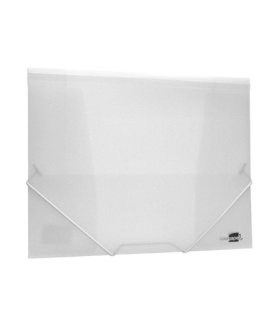 Carpeta liderpapel gomas solapas 34964 polipropileno din a4 transparente translucido - Imagen 5