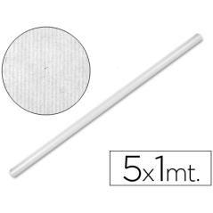 Papel kraft liderpapel blanco rollo 5x1 mt - Imagen 2