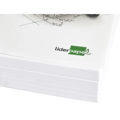 Papel dibujo liderpapel 210x297mm 150g/m2 con cajetin pack 250 unidades - Imagen 5