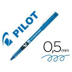 Rotulador pilot punta aguja v-5 azul 0.5 mm PACK 12 UNIDADES