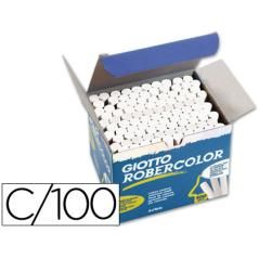 Tiza blanca antipolvo robercolor -caja de 100 unidades - Imagen 2