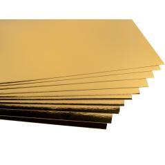 Cartulina liderpapel 50x65 cm 235g/m2 metalizada oro pack 10 unidades - Imagen 5