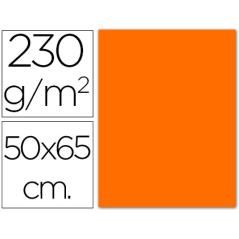 Cartulina fluorescente naranja 50x65 cm pack 10 unidades - Imagen 2