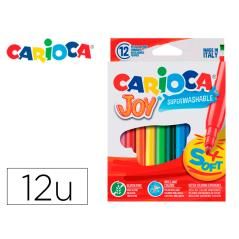 Rotulador carioca joy caja de 12 colores - Imagen 2
