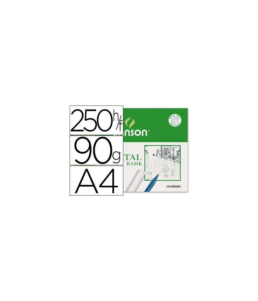 Papel vegetal guarro din a4 90-95 gr hoja pack 250 unidades - Imagen 2