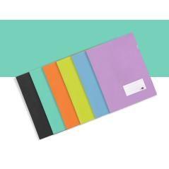 Carpeta liderpapel dossier a4 u ero verde manzana opaco pack 10 unidades - Imagen 8