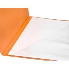 Carpeta liderpapel dossier a4 u ero naranja flúor opaco pack 10 unidades - Imagen 6