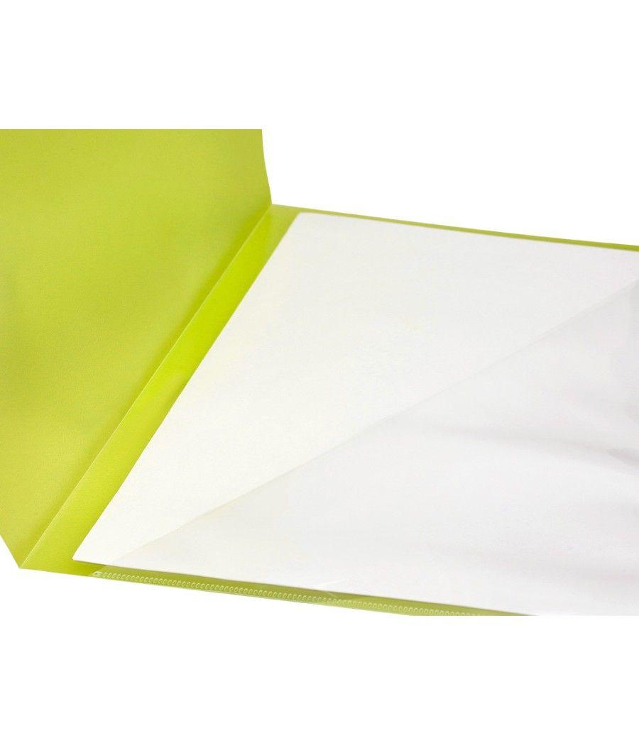 Carpeta liderpapel dossier a4 u ero amarillo flúor opaco pack 10 unidades - Imagen 6