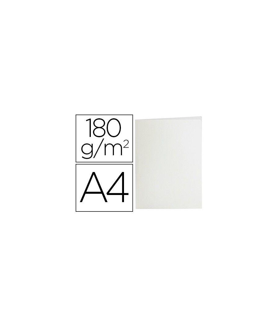 Subcarpeta liderpapel a4 blanco 180g/m2 pack 50 unidades - Imagen 2