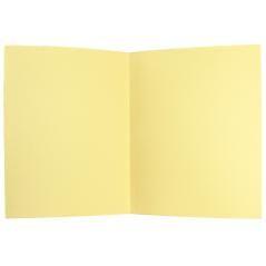 Subcarpeta liderpapel a4 amarillo pastel 180g/m2 pack 50 unidades - Imagen 4