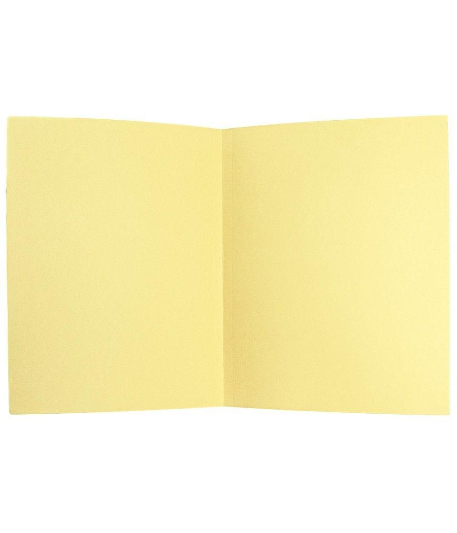 Subcarpeta liderpapel a4 amarillo pastel 180g/m2 pack 50 unidades - Imagen 4