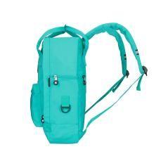 Cartera antartik mochila 2 asas y bolsillos exteriores menta 300x115x390 mm - Imagen 9