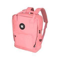 Cartera antartik mochila 2 asas y bolsillos exteriores coral 300x115x390 mm - Imagen 8