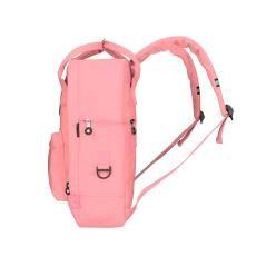 Cartera antartik mochila 2 asas y bolsillos exteriores coral 300x115x390 mm - Imagen 9