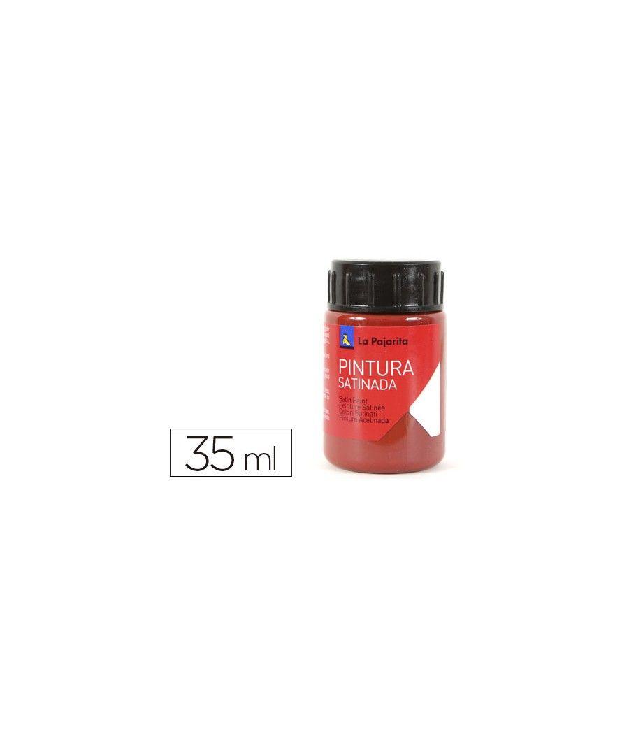 Pintura látex la pajarita oxido rojo 35 ml pack 6 unidades - Imagen 2