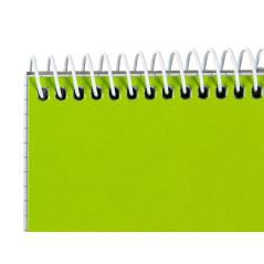 Cuaderno espiral liderpapel bolsillo doceavo apaisado smart tapa blanda 80h 60gr cuadro 4mm colores surtidos pack 10 unidades - 